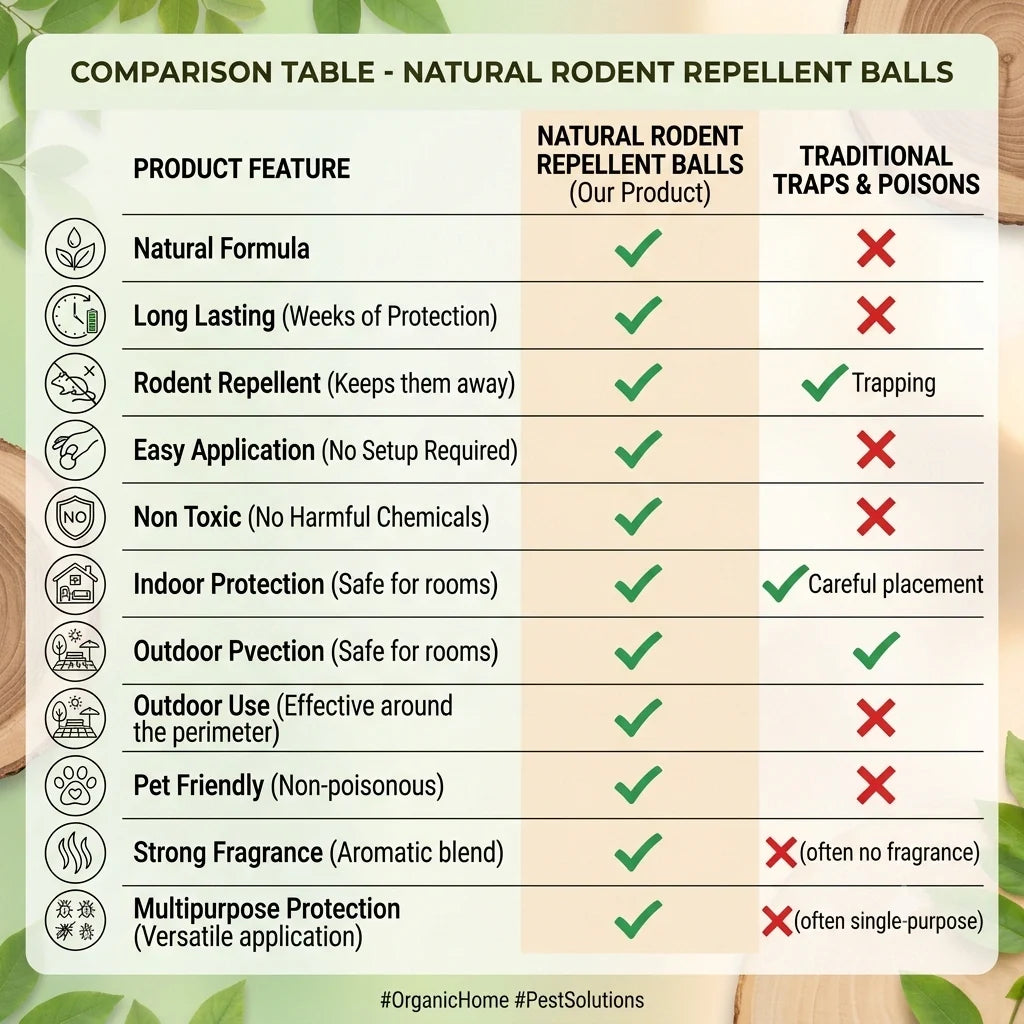 Rodent & Pest Repellent Tablets | Upto 30 Days Protection