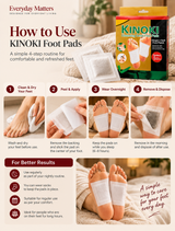 KINOKI Cleansing Detox Foot Pads