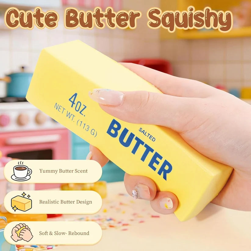 Butter Squishy – Slow Rebound Stress Relief Toy