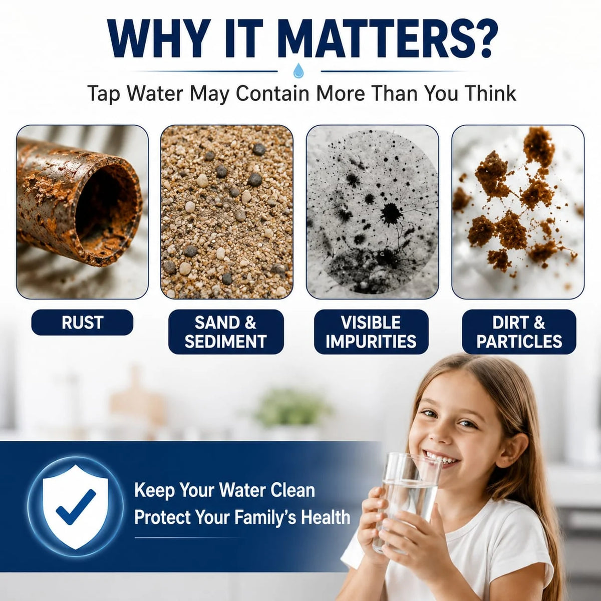 FAUCET WATER FILTER (Pack of 10)