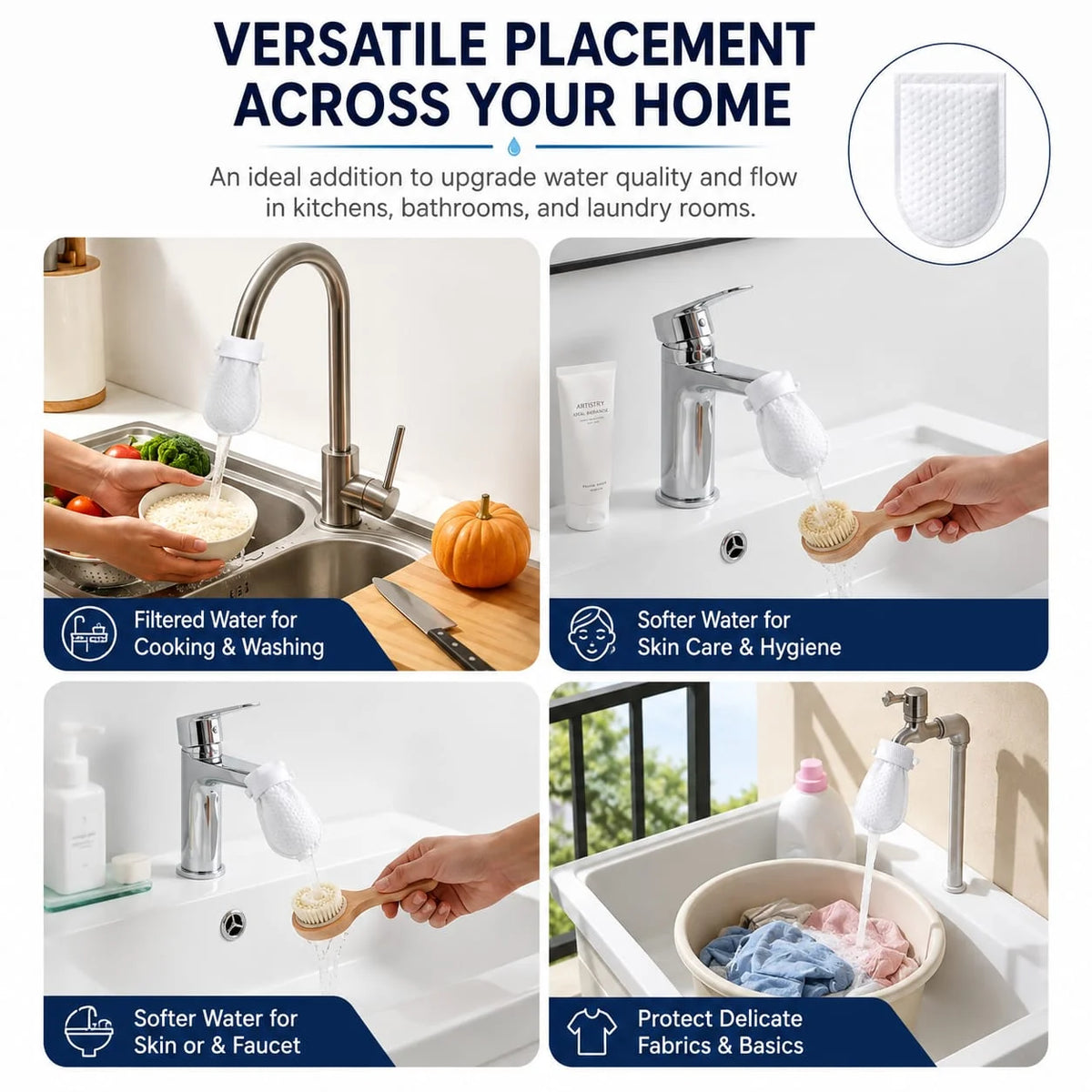 FAUCET WATER FILTER (Pack of 10)