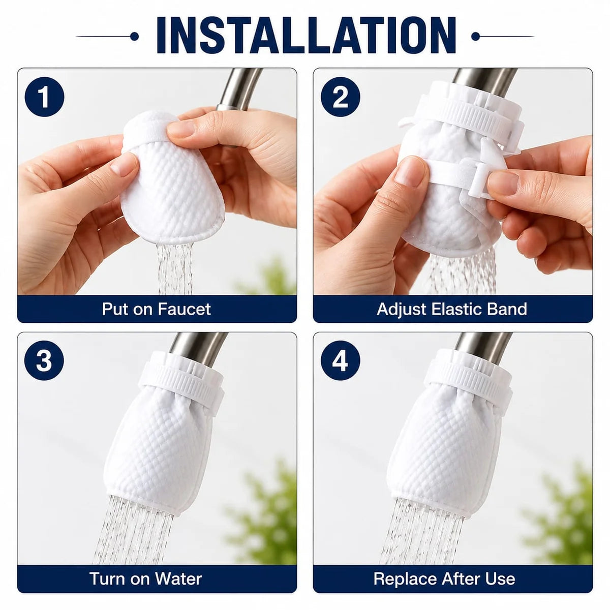 FAUCET WATER FILTER (Pack of 10)