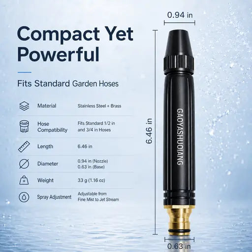 JetStream™ Adjustable Water Spray Nozzle
