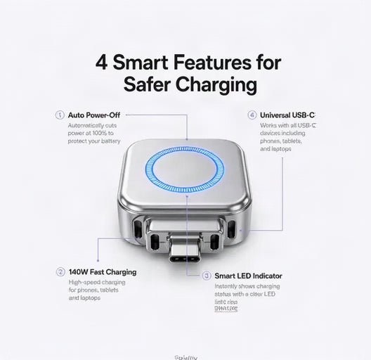 Intelligent Auto Cut Smart Charger Type C