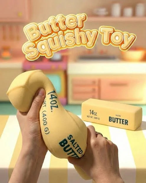 Butter Squishy – Slow Rebound Stress Relief Toy