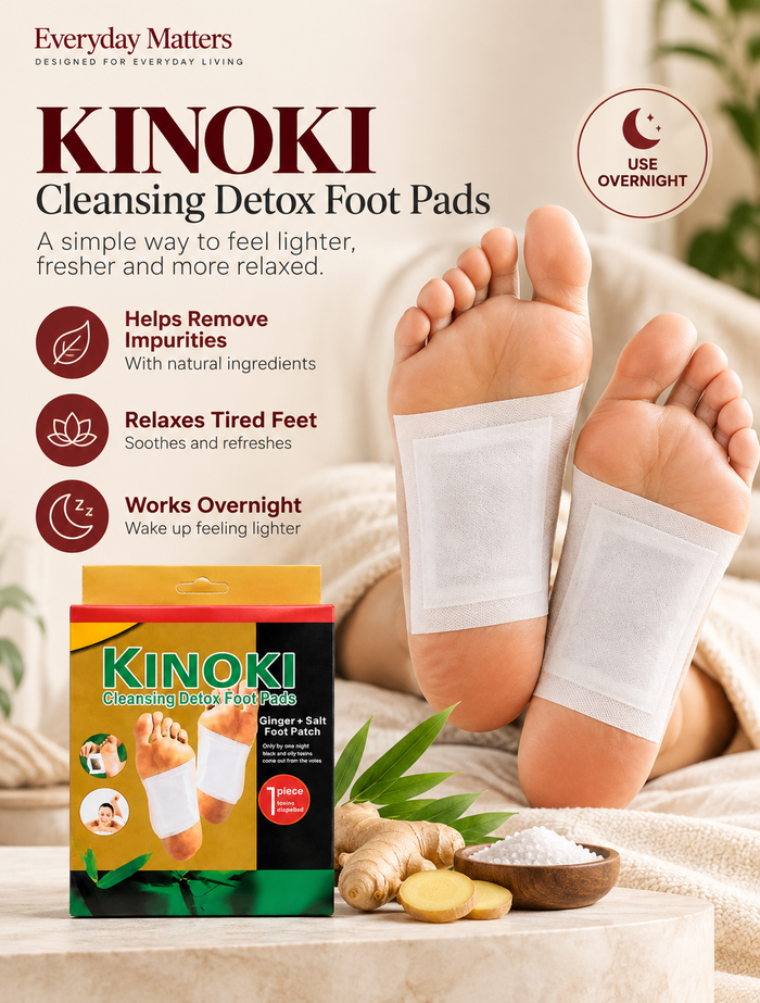 KINOKI Cleansing Detox Foot Pads