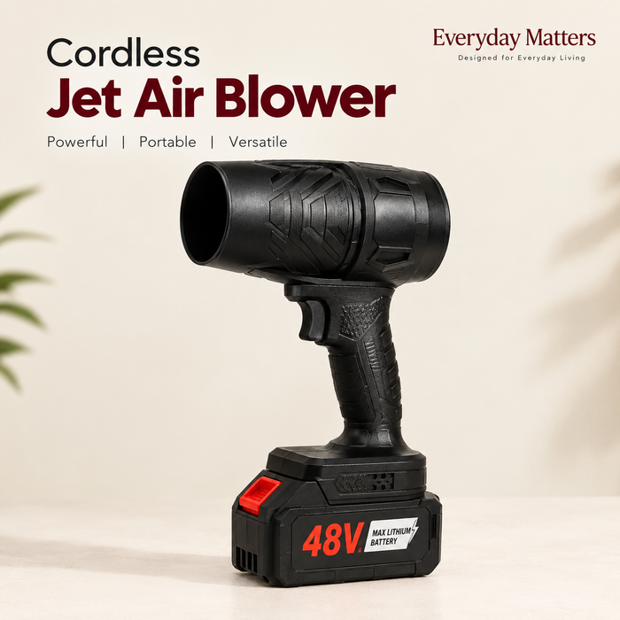 Jet Blower, Cordless Turbo Super Power Air Duster, Stepless Speed Jet Blower