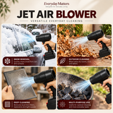 Jet Blower, Cordless Turbo Super Power Air Duster, Stepless Speed Jet Blower