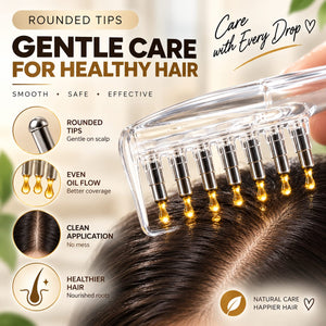 Hair Oil Applicator Comb