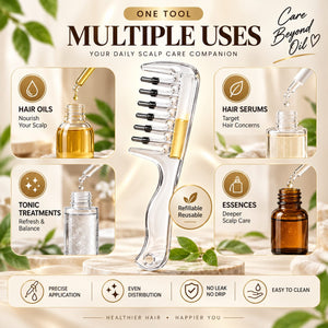 Hair Oil Applicator Comb